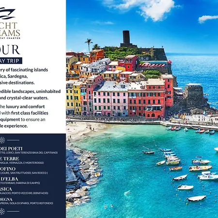 Yacht San Lorenzo 22 Úszó hotel La Spezia